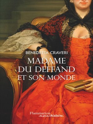 cover image of Mme du Deffand et son monde